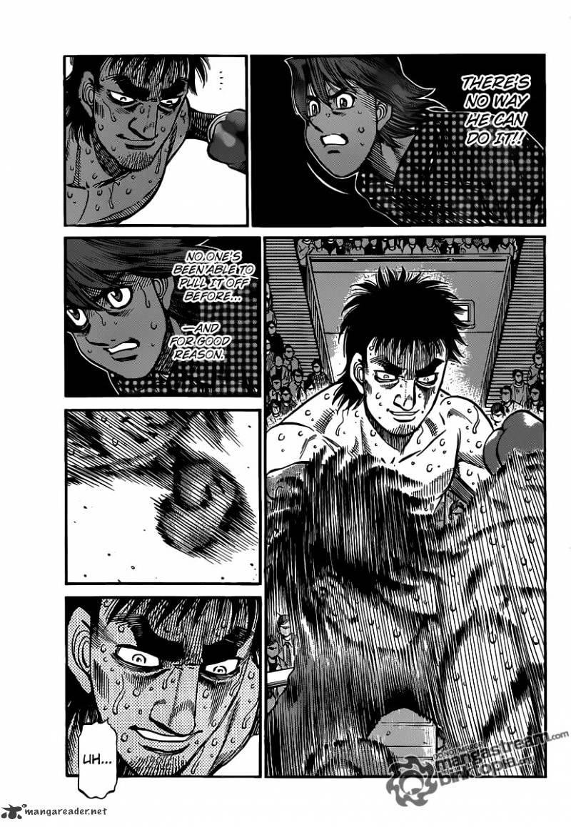 Hajime no Ippo: Fighting Spirit, Chapter 937 image 09